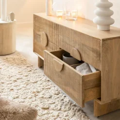 Commode<Made in Meubles Commode en bois de manguier Ewan