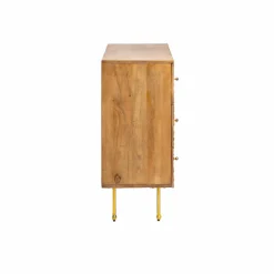 Commode<Made in Meubles Commode en bois de manguier sculpté Léopold