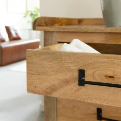 Commode<Made in Meubles Commode en bois de manguier 6 tiroirs Dolly