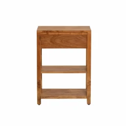 Table Console<Made in Meubles Console avec tiroir en bois d'acacia Orane