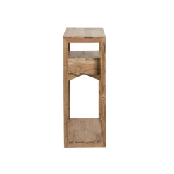 Table Console<Made in Meubles Console en bois d’acacia massif Oslo