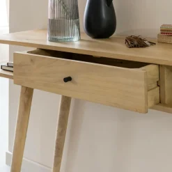 Table Console<Made in Meubles Console en bois de manguier Amara