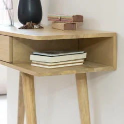 Table Console<Made in Meubles Console en bois de manguier Amara