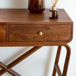 Table Console<Made in Meubles Console en bois de manguier Sam