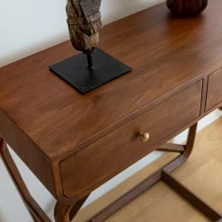 Table Console<Made in Meubles Console en bois de manguier Sam