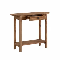 Table Console<Made in Meubles Console en bois de pin recyclé Blaise