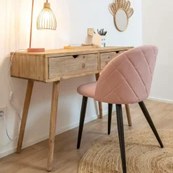 Table Console|Bureau<Made in Meubles Console en bois de sapin Natural