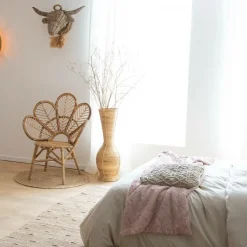 Décoration<Made in Meubles Décoration murale taureau en rotin Rattan