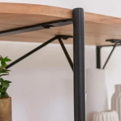 Etagère<Made in Meubles Etagère en bois d'acacia et marbre Scott