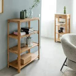 Etagère|Meuble De Rangement<Made in Meubles Etagère en bois de manguier Emyr