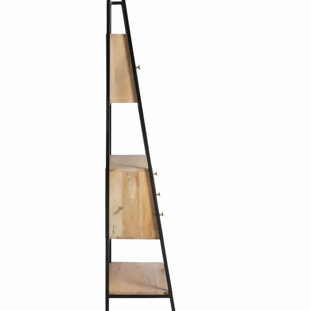 Etagère<Made in Meubles Etagère en bois de manguier et métal Mathieu