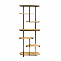 Etagère<Made in Meubles Etagère en bois de manguier et métal Owen