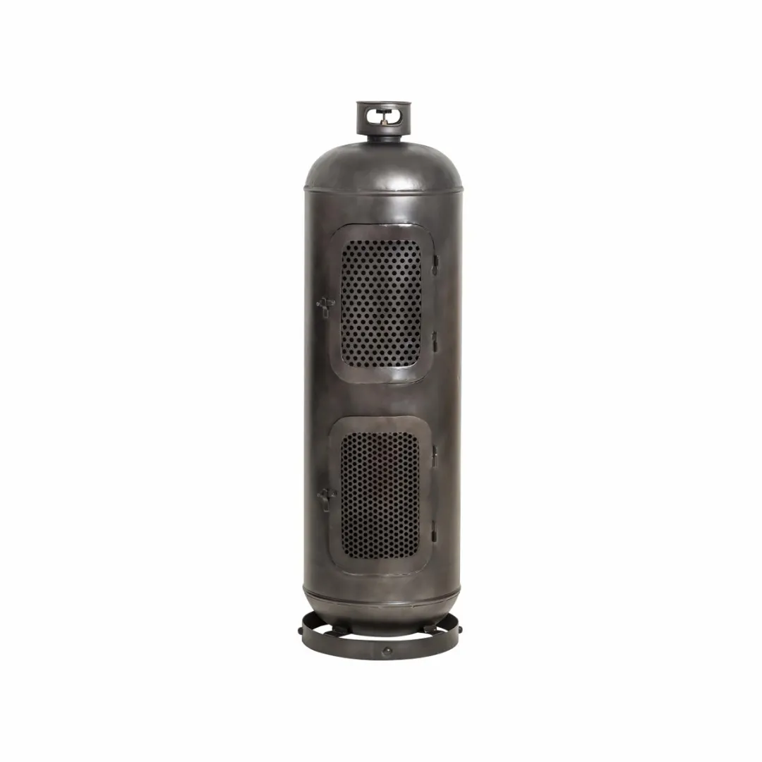 Etagère<Made in Meubles Etagère en métal 2 portes Locker