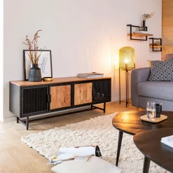 Etagère|Décoration<Made in Meubles Etagère murale en bois de manguier grand modèle Joie