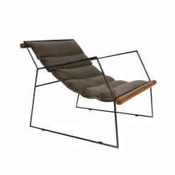 Fauteuil<Made in Meubles Fauteuil assise suspendue kaki Rosalie