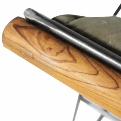 Fauteuil<Made in Meubles Fauteuil assise suspendue kaki 2 places Rosalie