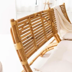 Fauteuil|Canapé<Made in Meubles Fauteuil cinéma en rotin 2 places Mayeul