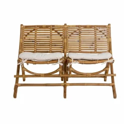 Fauteuil|Canapé<Made in Meubles Fauteuil cinéma en rotin 2 places Mayeul