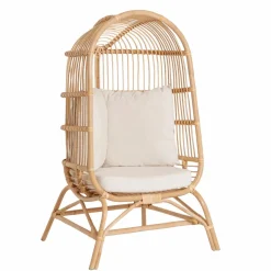 Fauteuil<Made in Meubles Fauteuil confort haut en rotin Rattan