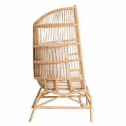 Fauteuil<Made in Meubles Fauteuil confort haut en rotin Rattan