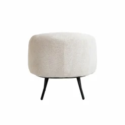 Fauteuil<Made in Meubles Fauteuil en tissu bouclette confort Orenzo