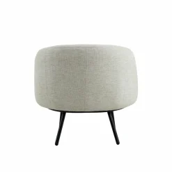 Fauteuil<Made in Meubles Fauteuil en tissu écru confort Orenzo