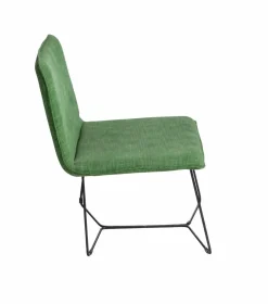 Fauteuil<Made in Meubles Fauteuil en tissu et métal Isaure