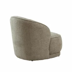 Fauteuil<Made in Meubles Fauteuil en tissu taupe Travis