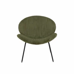 Fauteuil<Made in Meubles Fauteuil en velours vert Dorian