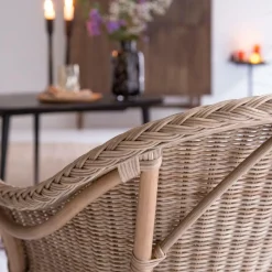 Fauteuil<Made in Meubles Fauteuil pour enfant en rotin Amael