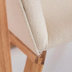 Fauteuil<Made in Meubles Fauteuil symétrique en bois de mindy Suzie