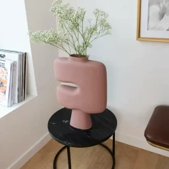 Décoration<Made in Meubles Grand vase rose en aluminium Cosmo