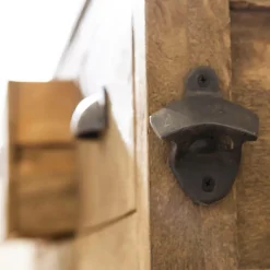 Meuble Bas|Ilot Central<Made in Meubles Ilot central en bois de manguier et plateau en marbre Paul