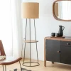 Lampe Sur Pied<Made in Meubles Lampe sur pied avec tablette en jute Odessa