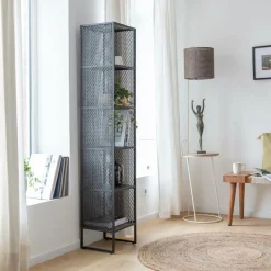 Lampe Sur Pied<Made in Meubles Lampe sur pied en métal et en jute Rosanne