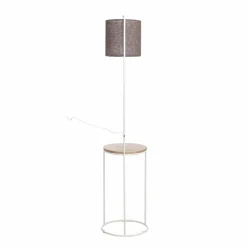 Lampe Sur Pied<Made in Meubles Lampe sur pied en métal et en jute Rosanne