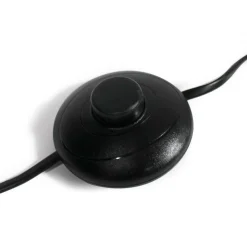 Lampe Sur Pied<Made in Meubles Lampe sur pied en métal et osier Erika