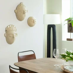 Décoration<Made in Meubles Masque avec couronne en papier mâché Antoine