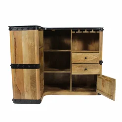 Meuble Bar<Made in Meubles Meuble bar en bois de manguier New-York