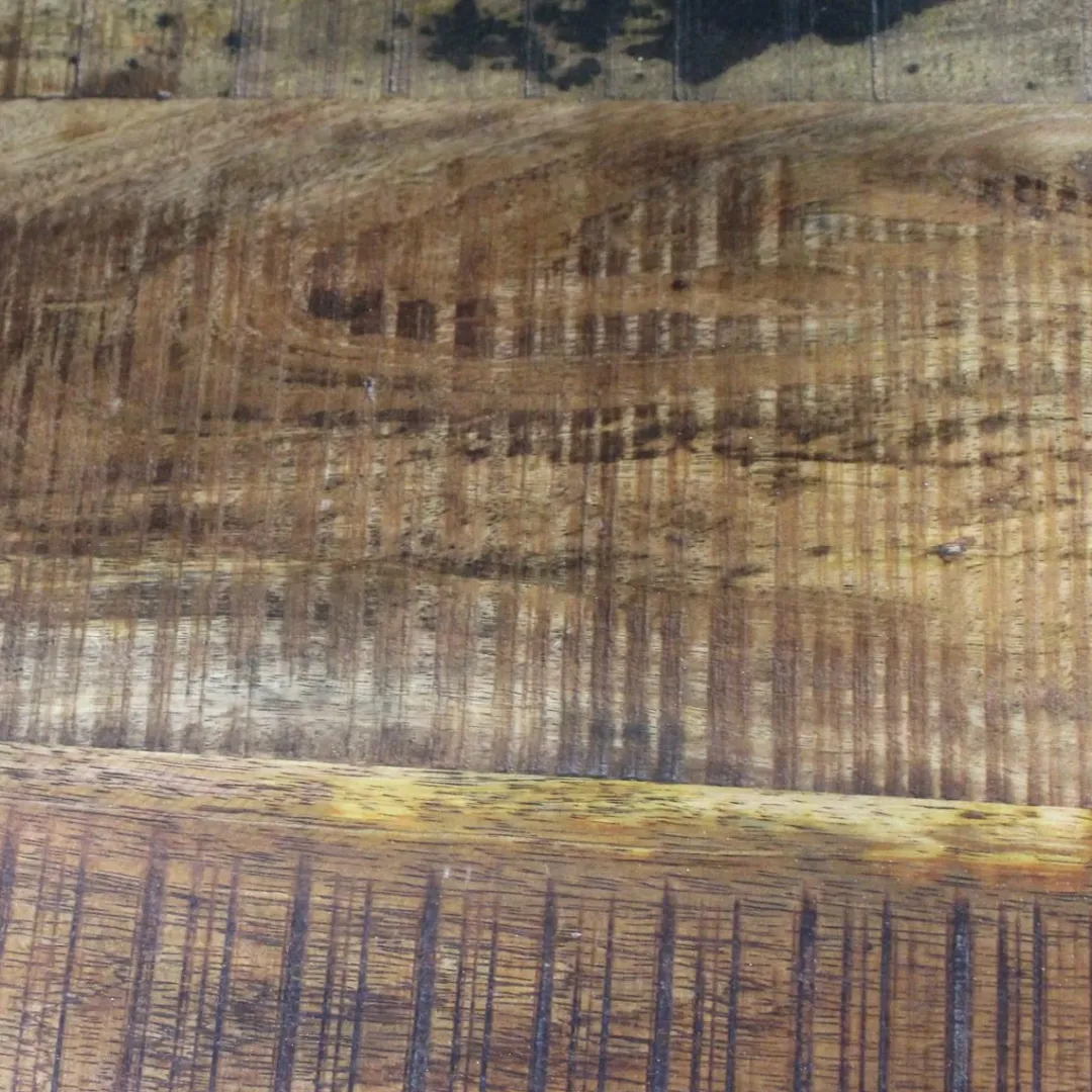 Meuble Bar<Made in Meubles Meuble bar noir avec plateau en bois de manguier Combi