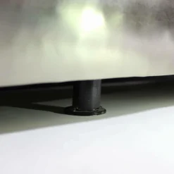 Meuble Bar<Made in Meubles Meuble bar rouge avec plateau en bois de manguier Combi