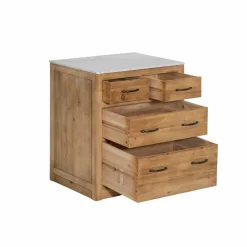 Meuble Bas<Made in Meubles Meuble bas de cuisine 4 tiroirs Epure