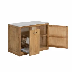 Meuble Bas<Made in Meubles Meuble bas de cuisine avec tiroir coulissant Epure