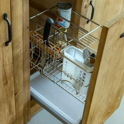 Meuble Bas<Made in Meubles Meuble bas de cuisine avec tiroir coulissant Epure