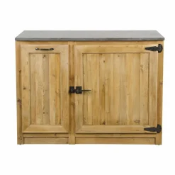 Meuble Bas<Made in Meubles Meuble bas de cuisine avec tiroir coulissant Champêtre