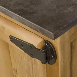 Meuble Bas<Made in Meubles Meuble bas de cuisine avec tiroir coulissant Champêtre