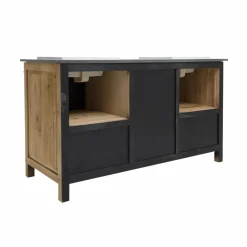 Meuble Sous Vasque<Made in Meubles Meuble sous vasque en bois recyclé et métal Jade