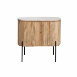 Meuble Sous Vasque<Made in Meubles Meuble sous vasque en bois de manguier et terrazzo Lou