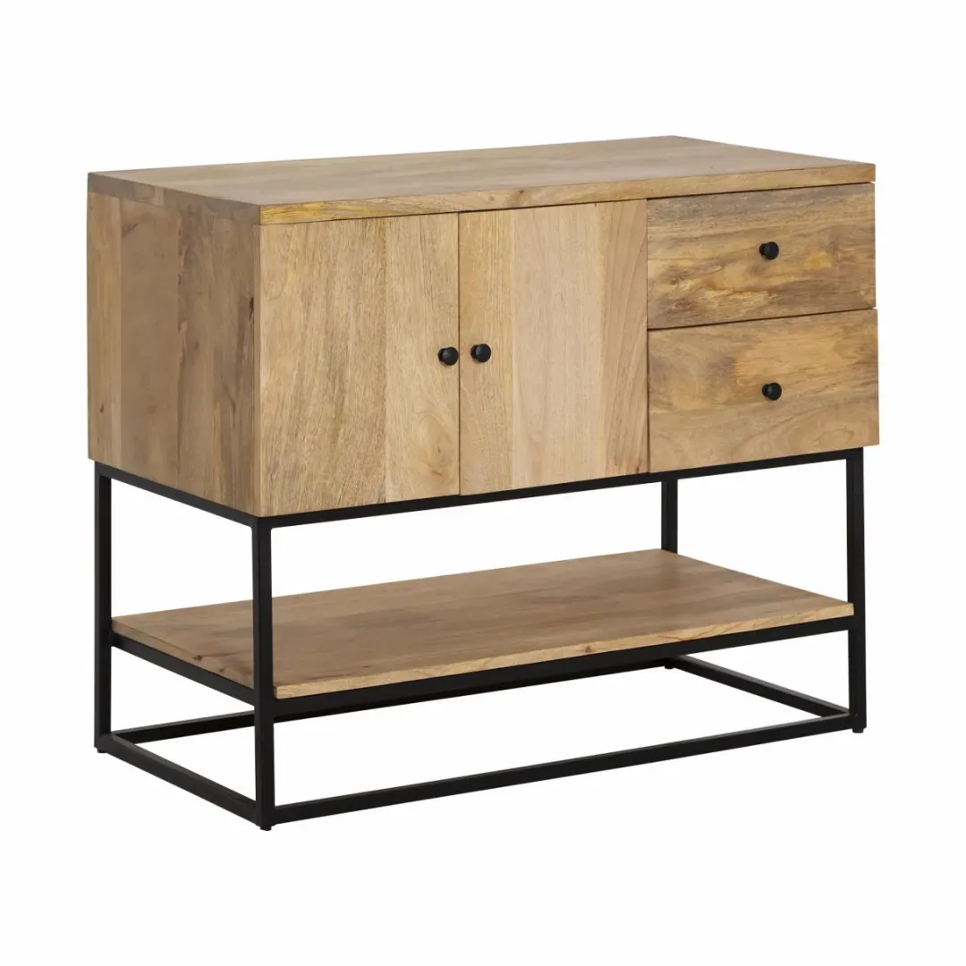 Meuble Sous Vasque<Made in Meubles Meuble sous vasque en bois de manguier Miguel