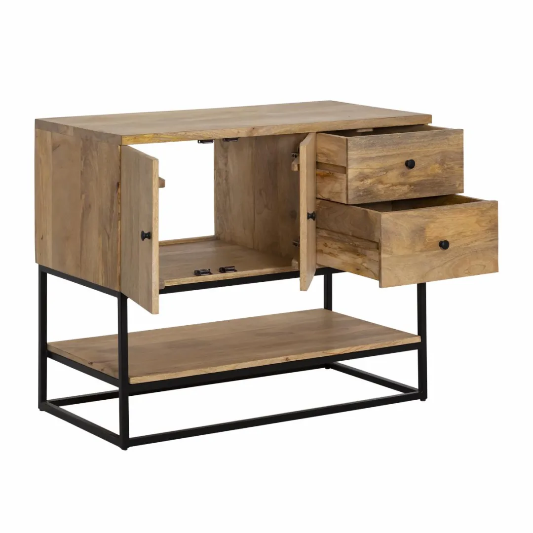 Meuble Sous Vasque<Made in Meubles Meuble sous vasque en bois de manguier Miguel